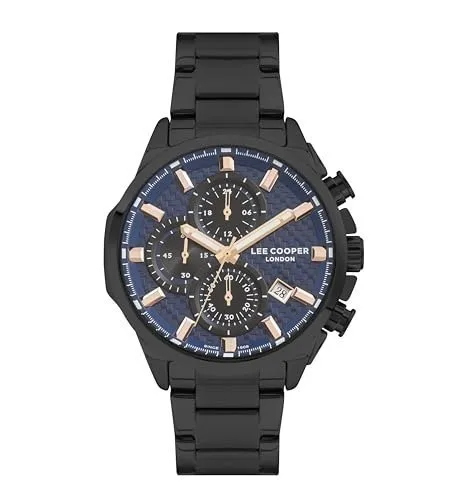 Lee Cooper Chronograph Blue Round Dial Men's Watch - LC07254.690 at ₹3,499