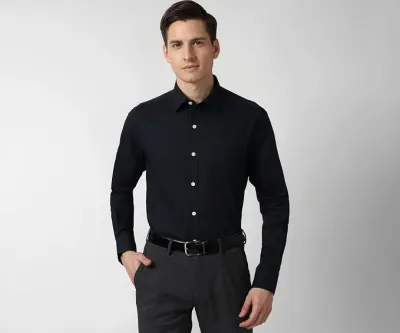 Peter England Men's Cotton Regular Fit Shirt at ₹635