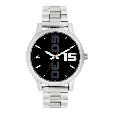 Fastrack Bold Stainless Steel Strap Watch at ₹1,197