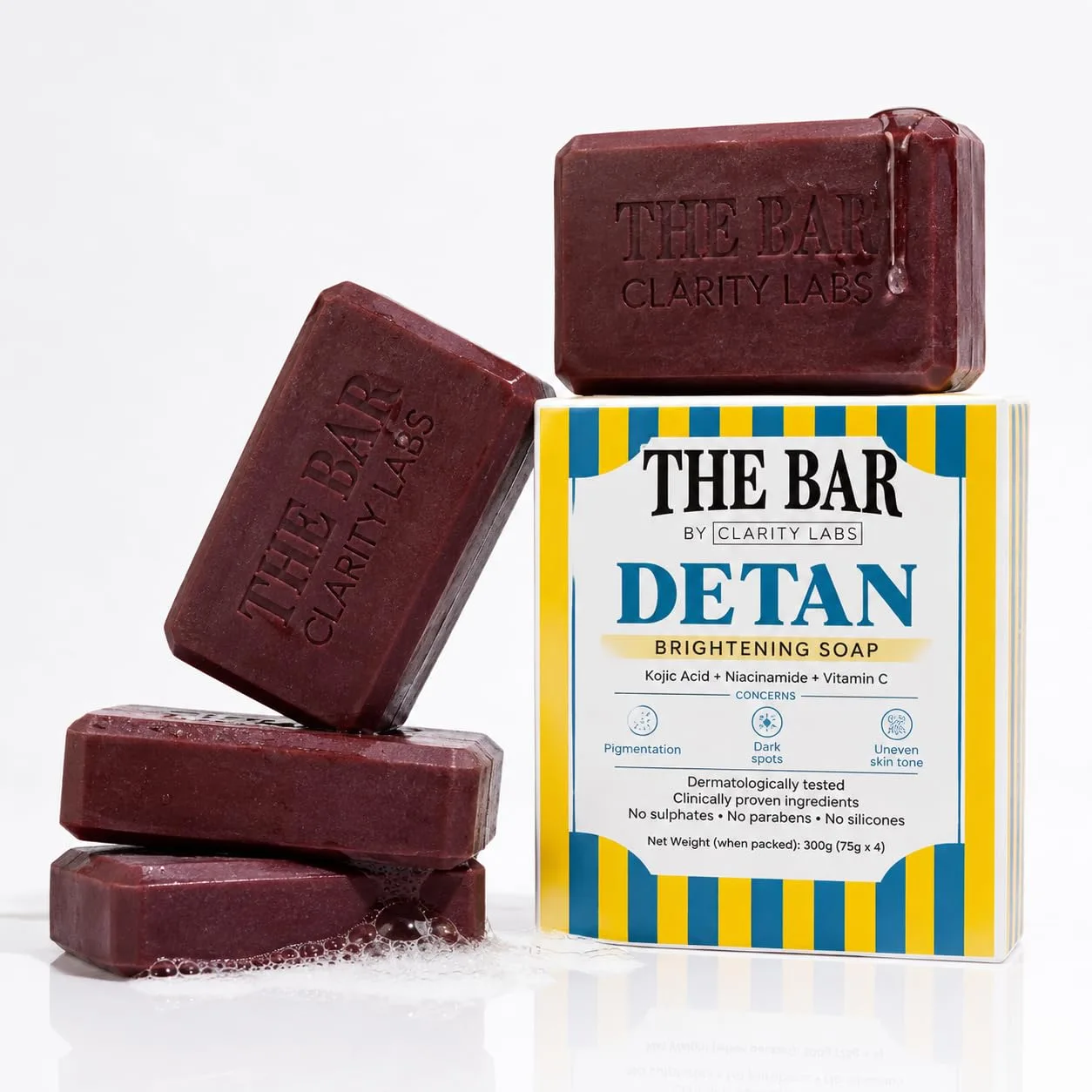 4 De-tan Soap Pack at ₹248