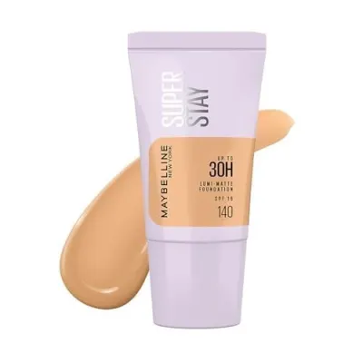 Maybelline New York Super Stay Lumi Matte Liquid Foundation, 140 at ₹194