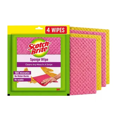 Fast : Scotch-Brite Reusable Sponge Wipes at ₹179
