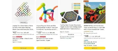 Toys & Games upto 95% off