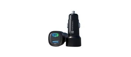 Portronics 80W Dual Output Car Charger at ₹299