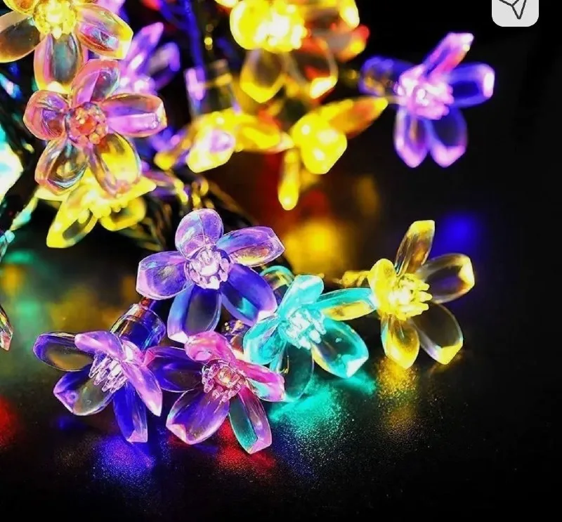 Velocious 16 LEDs 4.57 m Multicolor Steady Flower Rice Lights at ₹87