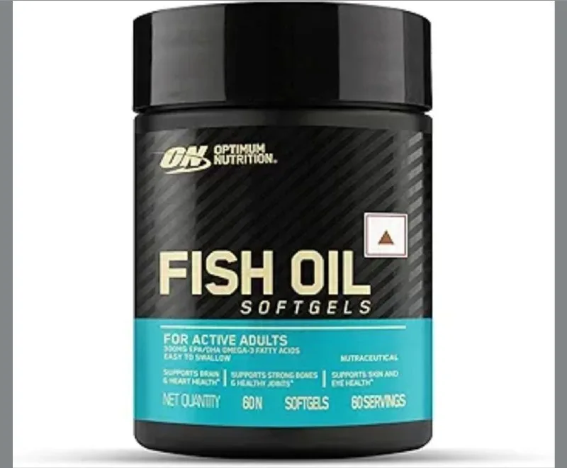 Optimum Nutrition (ON) Fish Oil - 60 Capsules at ₹499