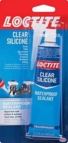 Loctite Silicone Waterproof multipurpose adhesive and sealant creates protective seal ideal for metal, glass, rubber, tile,used indoors and  at ₹283