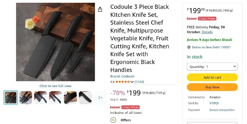 Fast, Before Price Change at ₹199