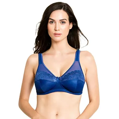 Zivame Quattro Super Support Full Coverage Laminated Bra- Pi at ₹179