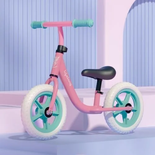Lifelong Balance Bike for Kids 1.5-3 Years | Ergonomic Frame | Pedal Free Balance Bike |Crash Guard | Quick-Release Height Adjustment | Toxi at ₹1,299