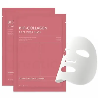 Bio-Collagen Overnight Face Mask | Korean Glass Skin Hydrogel Mask for Deep Hydration, Pigmentation, Anti-Aging & Pore Minimizing | Hyaluron at ₹32