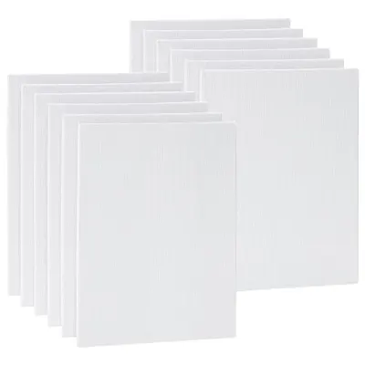 Twinster Canvas Boards for Painting - Suitable for Acrylic, Gouache, Watercolour, Ink Painting, 100% Cotton Canvas, Art Supplies for Artists at ₹187