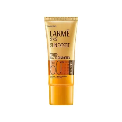 Lakme Tinted Sunscreen with Niacinamide for Even Toned Skin, SPF 50 PA+++, in-Vivo Tested, 100 ml at ₹207