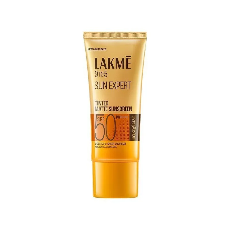 Lakme Tinted Sunscreen with Niacinamide for Even Toned Skin, SPF 50 PA+++, in-Vivo Tested, 100 ml at ₹207