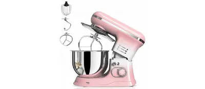 INALSA Stand Mixer 1200W|Pure Copper Motor|5.4 L SS Bowl at ₹5,751