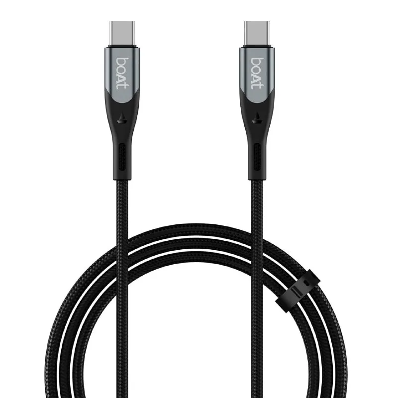 boAt Type C to C 65W Fast Charging Cable with 480 Mbps Data Transfer at ₹179