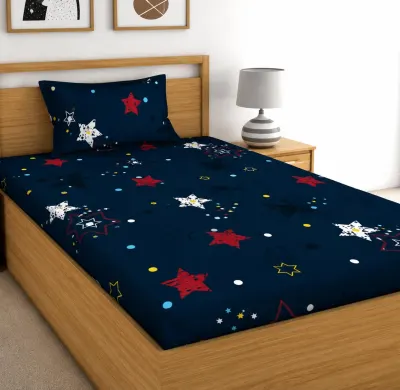 DECORUM Single Bed Cotton Bedsheet at ₹179