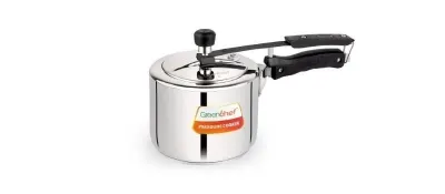 Greenchef Stainless Steel Inner lid pressure cooker 3 litre at ₹1,124