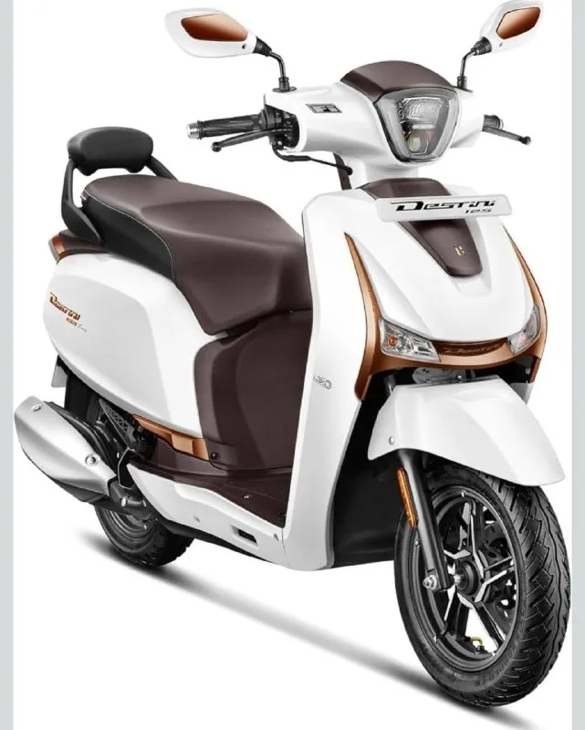 Hero MotoCorp DESTINI 125 FI ZX+ Disc Brake ETERNAL WHITE Booking for Ex-Showroom Price at ₹78,972