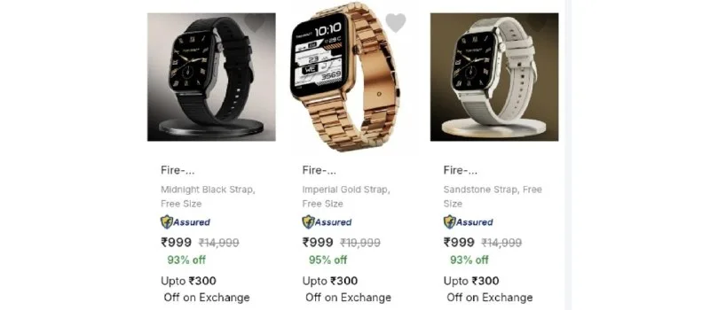 Fire-Boltt Calling Smartwatch at ₹999