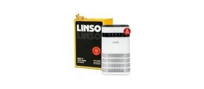 LINSO HUSH HEPA H13 Air Purifier For Bedroom 85 m³/h CADR at ₹2,999