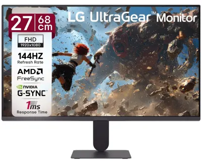 LG 27 Inch Ultragear FHD IPS Gaming Monitor at ₹9,450
