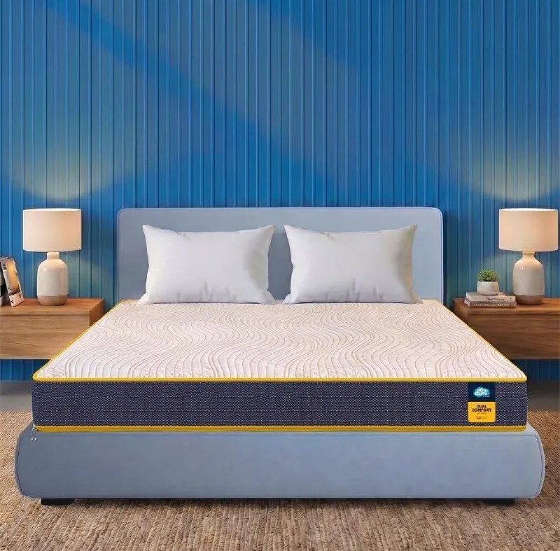 Centuary Mattresses Sleepables | 7 Years Warranty | 6-Inch Double Size Dual Comfort Hard and Soft Reversible Roll Pack High Resilience (HR)  at ₹5,550