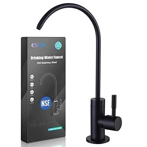 ESOW Kitchen Water Filter Faucet, 100% Lead-Free Drinking Water Faucet Fits Most Reverse Osmosis Units or Water Filtration System in Non-Air at ₹2,021