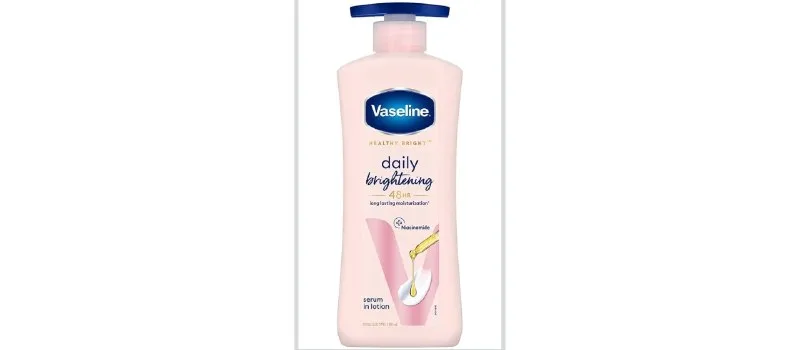 Vaseline Daily Brightening Body Lotion (400ml) at ₹254
