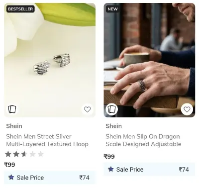 SHEIN Clothing from ₹99