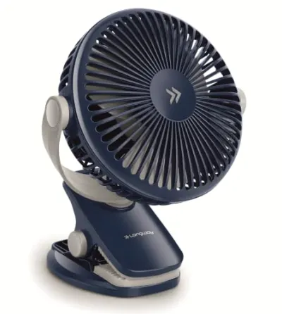 LONGWAY Clipzy Portable Rechargeable Clip Fan with 360° Rotation at ₹799