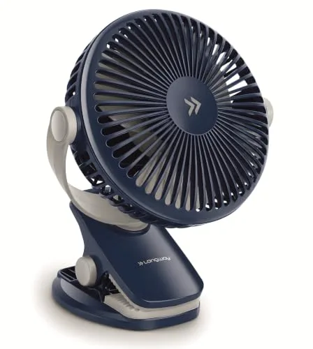 LONGWAY Clipzy Portable Rechargeable Clip Fan with 360° Rotation at ₹799