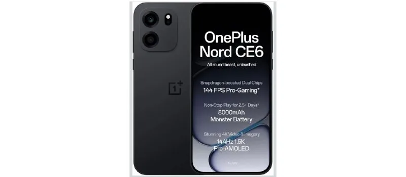 Oneplus Nord Ce6 at ₹31,999