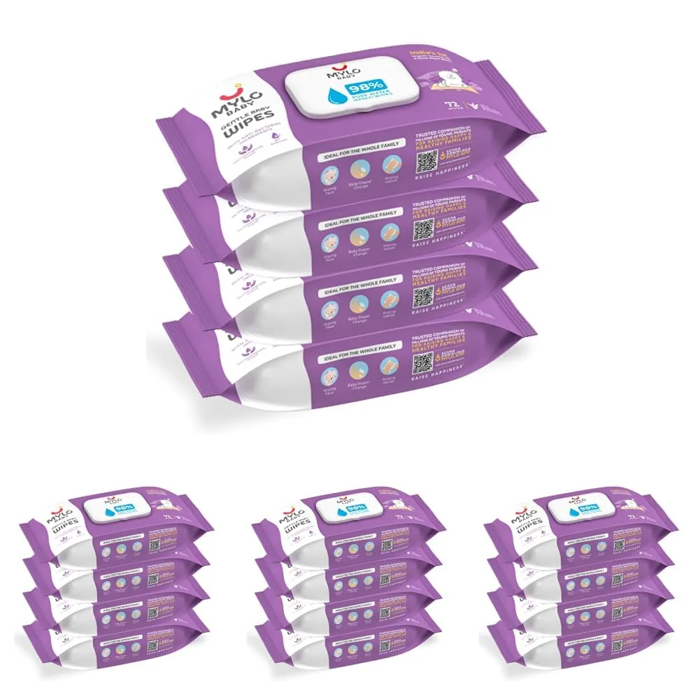 Mylo Gentle Baby Wipes at ₹279