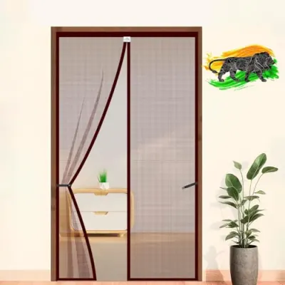 LifeKrafts Polyester Magnetic Mosquito Net for Door | Mosquito Curtain for All Door Types & Sizes | Auto-Closing Insect Screen to Keep Mosqu at ₹775