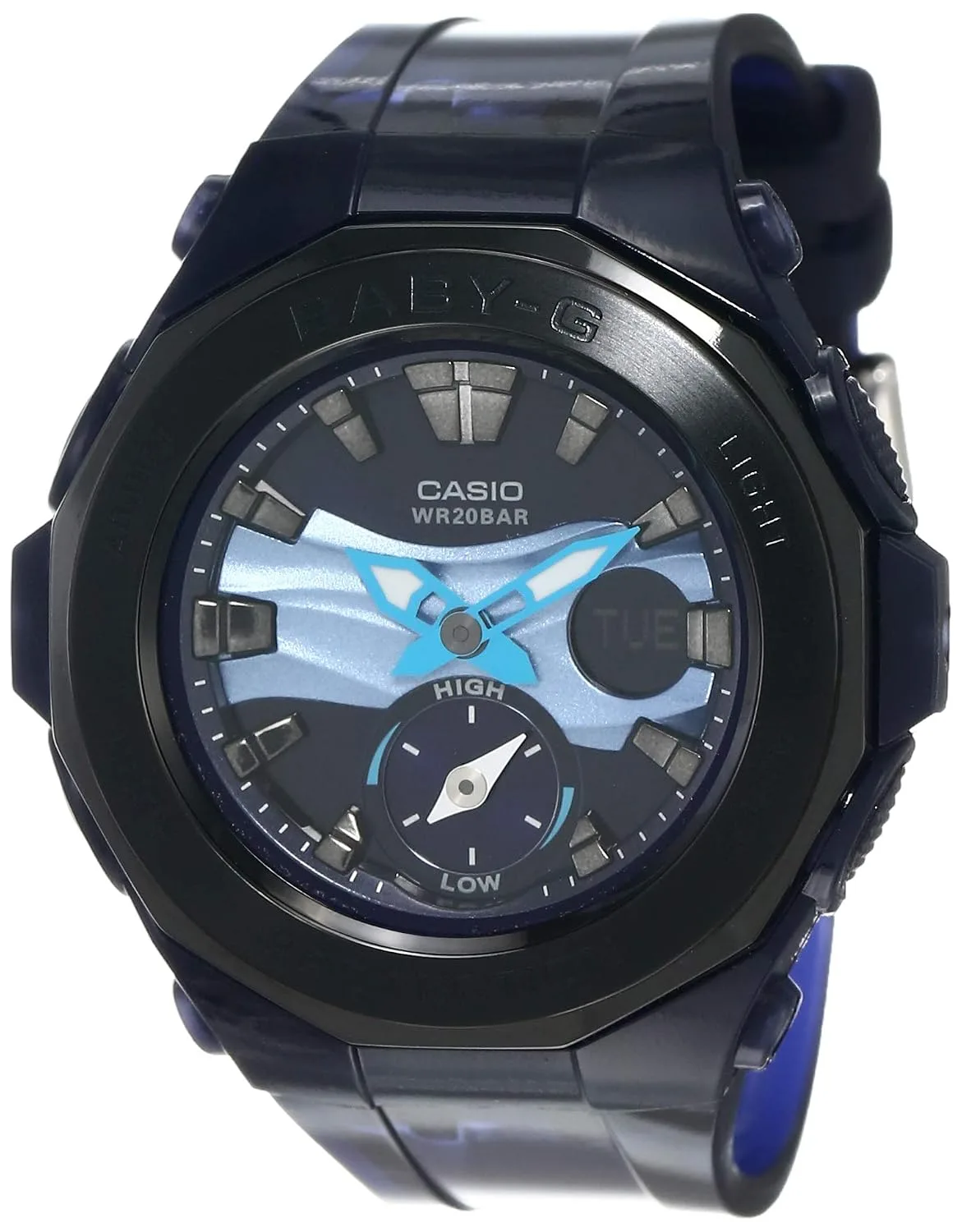 Casio Girls Dames Blue Dial Analog Watch Baby-G Montre BGA-220B-2A at ₹3,825