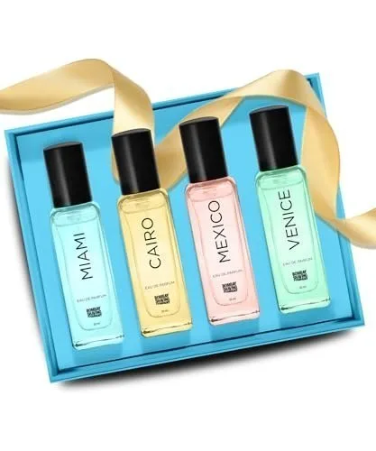 Bombay Shaving Company Luxury Perfume Gift Set | 4x20ml Eau at ₹212