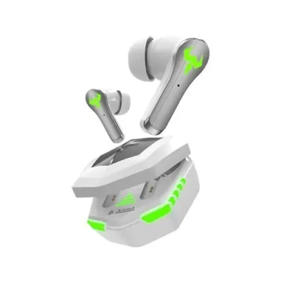 AROMA NB126 Axis Upto 50 Hours Playtime* Fast Charging RGB 45Ms Latency True Wireless Bluetooth v5.4 Gaming Earbuds at ₹449