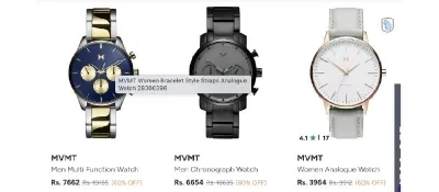 MVMT Watches UPTO 60% OFF