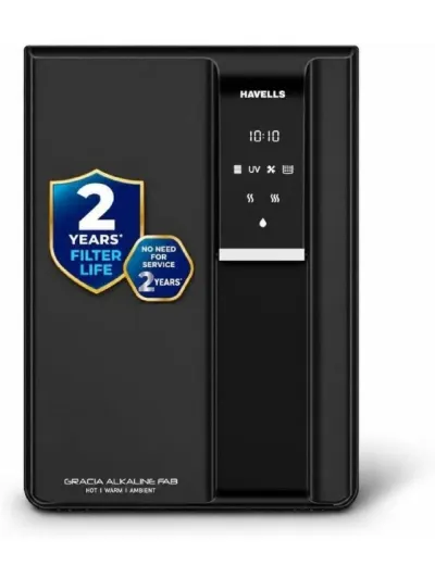 Havells Gracia FAB Alkaline Water Purifier, RO+UV+Alk, Hot|Warm|Ambient, Copper+Zinc+Minerals at ₹15,817