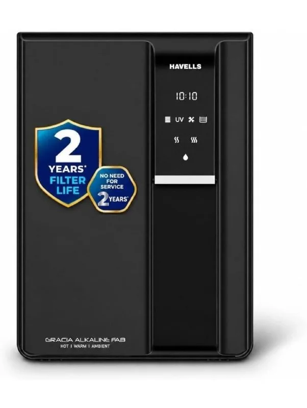 Havells Gracia FAB Alkaline Water Purifier, RO+UV+Alk, Hot|Warm|Ambient, Copper+Zinc+Minerals at ₹15,817