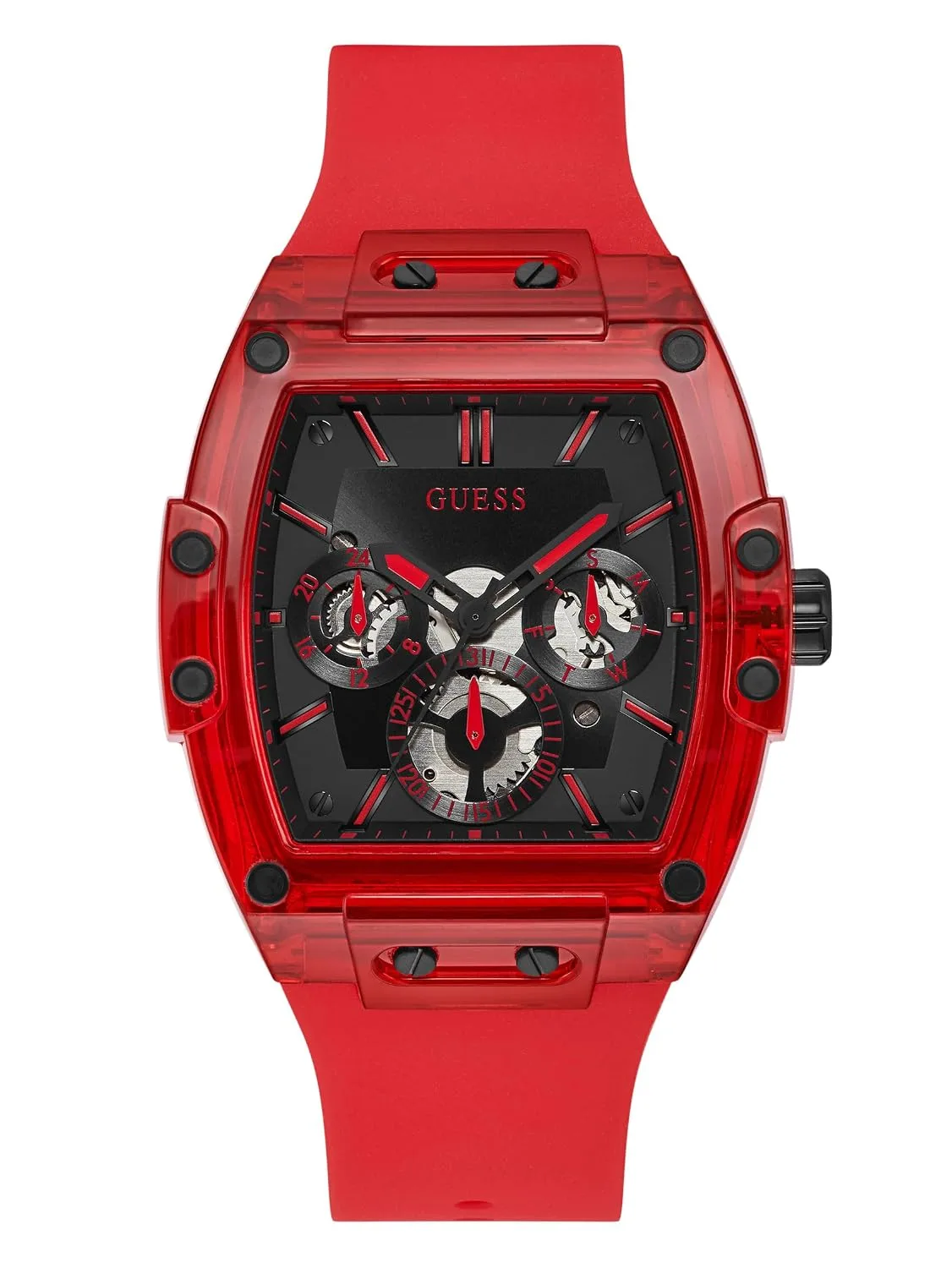 GUESS Men's Trend Tonneau 43mm Watch at ₹7,055