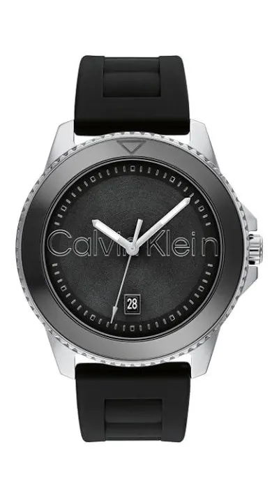 Calvin Klein Aqueous Qtz Basic Calendar Round Dial Men's Watch at ₹2,811