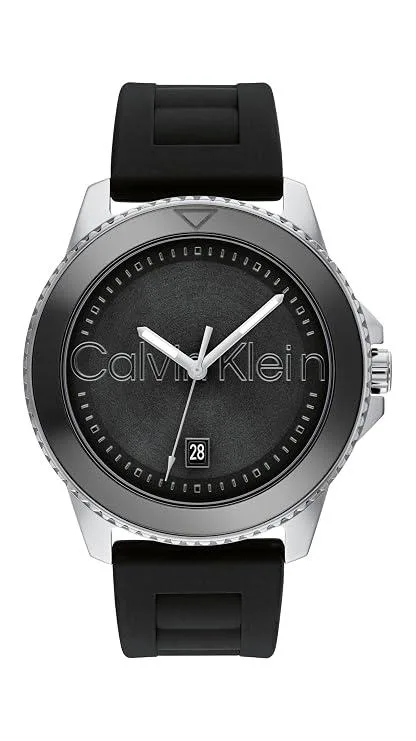 Calvin Klein Aqueous Qtz Basic Calendar Round Dial Men's Watch at ₹2,811