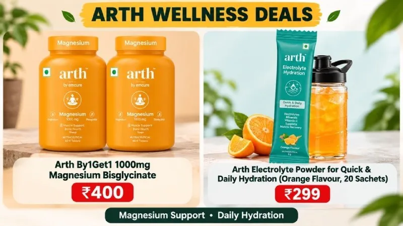 Upto 50% OFF on Arth Wellness Supplements