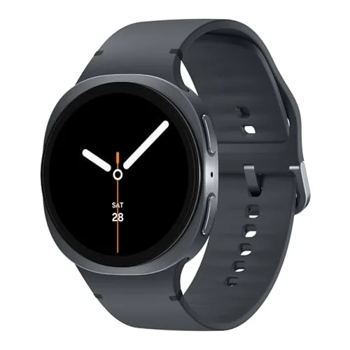 Samsung Galaxy Watch8 (44mm, Bluetooth, Graphite) with 3nm Processor | Dual GPS | Sapphire Glass & Armor Aluminum | 5ATM & IP68 | BP, ECG, I at ₹20,49