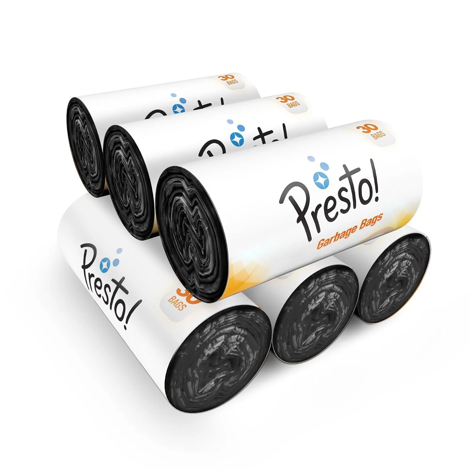 Presto! Garbage Bags (M, 180 Counts) at ₹235