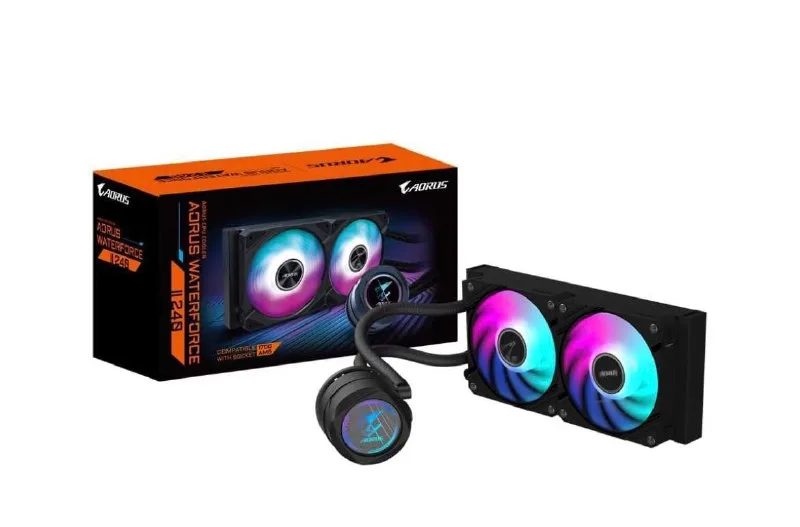 GIGABYTE AORUS WATERFORCE II 240 AIO Liquid CPU Cooler at ₹6,013