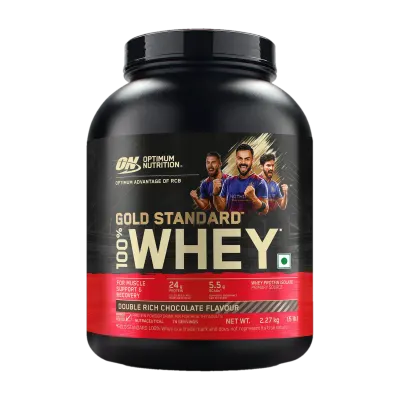 Optimum Nutrition RCB Limited Edition Whey Protein, Double Rich Chocolate (2.27 kg) at ₹9,809