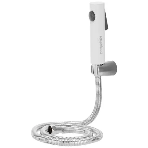 Amazon Basics Health Faucet with 1.5 Meter 304-Grade SS Hose & Hook at ₹282
